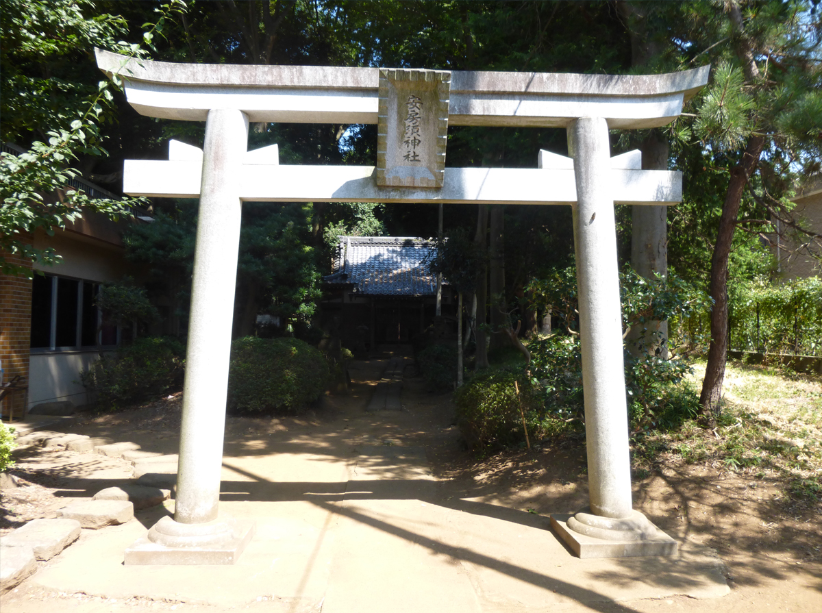 新作安房須神社
